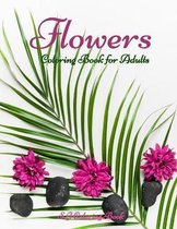 Flowers Coloring Book for Adults