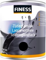 Zijdeglanslak Finess Zwart 750Ml