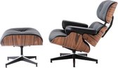 Lioretti’s® Lounge Stoel | Fauteuil Binnen | Chaise Longue | Leer | Zwart