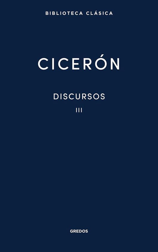 Nueva Biblioteca Clásica Gredos 32 - Discursos III - cover