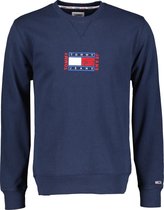 Tommy Jeans Pullover - Modern Fit - Blauw - XL