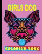 Girls Dog Coloring Book