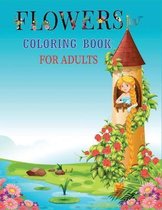 Flowers Coloring Book for Adults