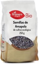Granero Semillas De Amapola Bio 250g