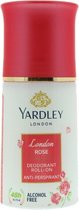 Yardley London Rose Deodorant Roll On 50ml