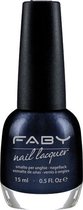 Faby Nagellak Save The Drive-in Dames 15 Ml Vegan Donkerblauw