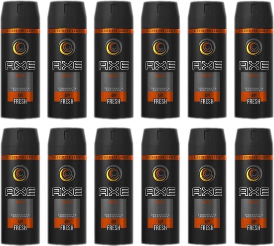 Axe Deodorant / Bodyspray Musk - 12x 150 ml - Voordeelverpakking