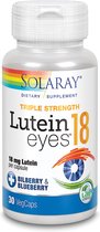 Solaray Lutein Eyes 18 Mg 30 Vcaps
