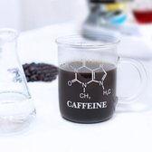 Caffeine C8H10N4O2 - Mok - Scheikunde cadeau - Chemie - Hittebestendig - Maatbeker - Chemistry Mok - Perfect voor de koffie - 450 ml