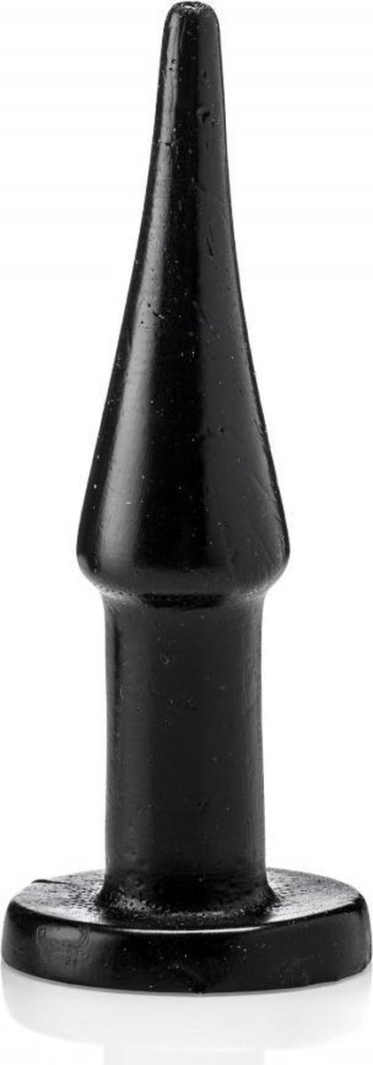 Goedkoopste XXLTOYS - Henk - Plug - Inbrenglengte 18 X 4 cm - Black - Uniek design Buttplug - Stevige Anaal plug - Made in Europe