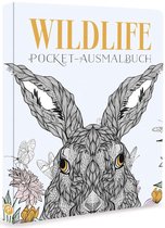 Wildlife - Pocket-Ausmalbuch