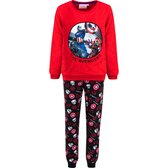 Avengers Coral Fleece pyjama - rood - 8 jaar - 126 cm