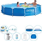 Metal Frame Pool Zwembad - 366 x 76 cm - Inclusief Accessoires