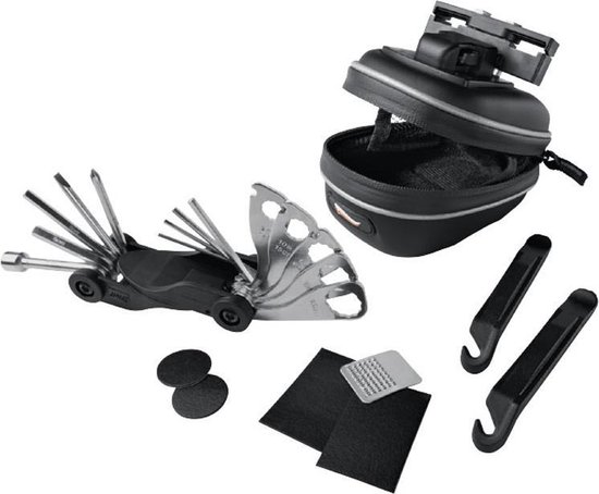 Crivit Bicycle Saddle Tool Set - Sacoche de selle avec outils - Outil  multifonctionnel