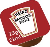 Heinz Barbecue saus Dippots Doos 100 x 25 gram Sachets kleine cupjes