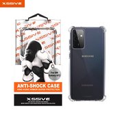 Xssive Anti Shock Case voor Samsung Galaxy A72 5G - Back Cover - Transparant