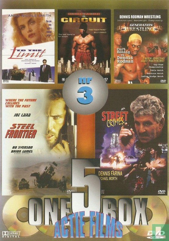 To the Limit + Circuit + Generation Wrestling + Steel Frontier + Street Crimes 1 box 5 actie films