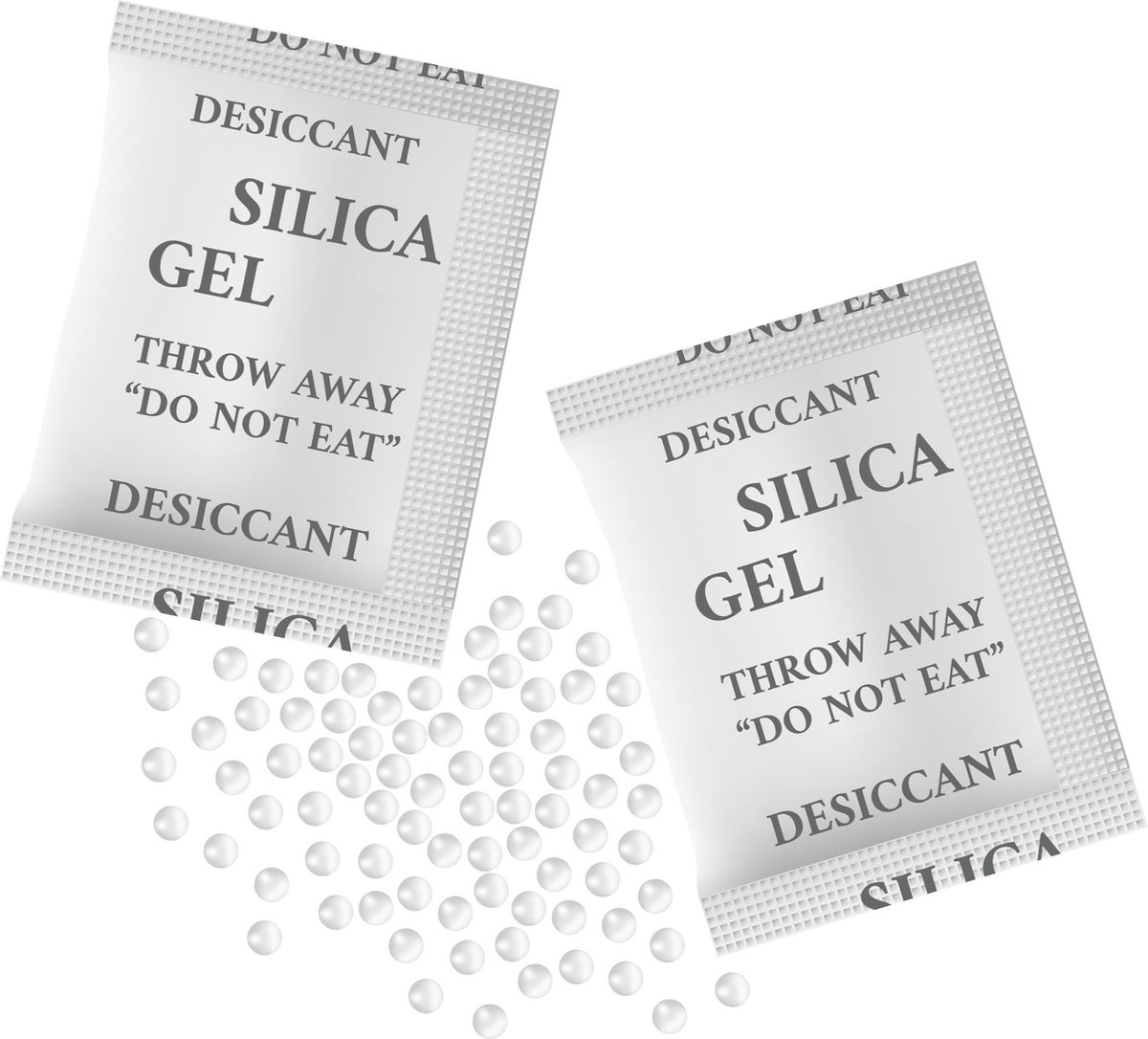 Silica Gel Zakjes 10 stuks Drooghoud zakjes