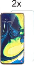 Samsung A90 Screenprotector - Beschermglas Samsung Galaxy A90 Screen Protector Glas - 2 stuks
