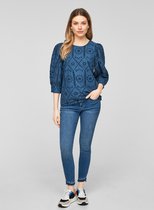 S.oliver blouse Blauw-36 (S)