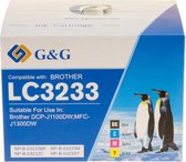 G&G Huismerk Inktcartridge Alternatief voor Brother LC-3233 multipack