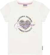 Vinrose - SET t-shirt snowwhite lilac + kort broekje lilac - maat 122/128