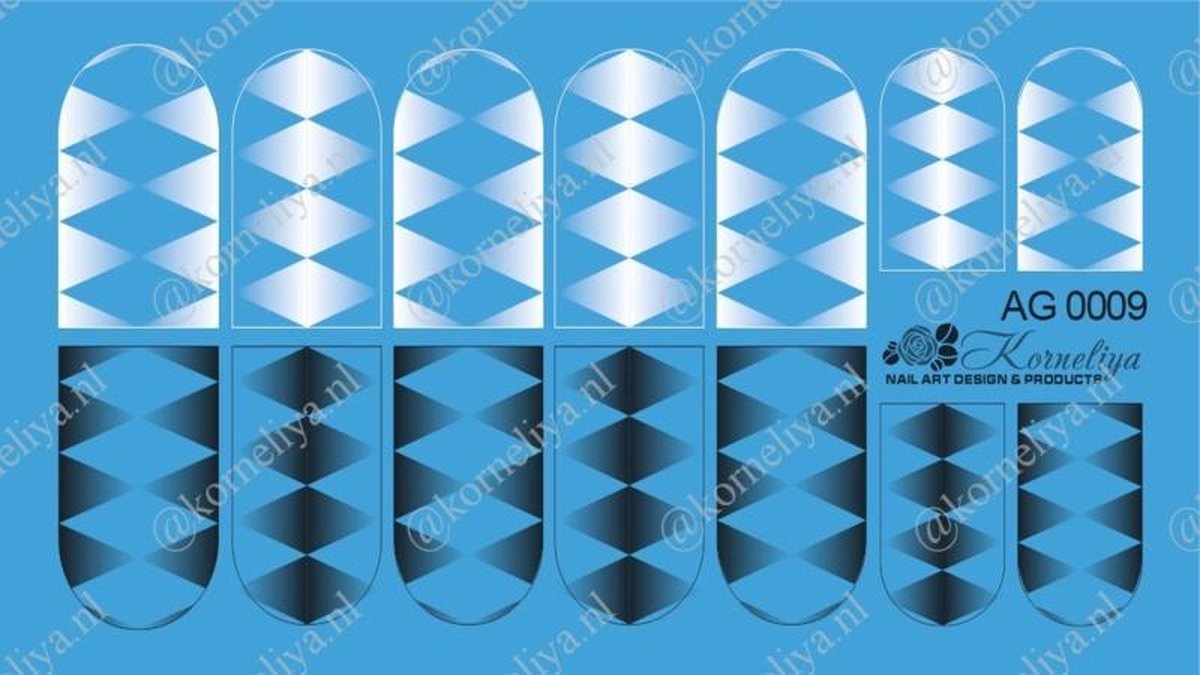 Goedkoopste Korneliya Airbrush Waterdecal AG 0009 combi