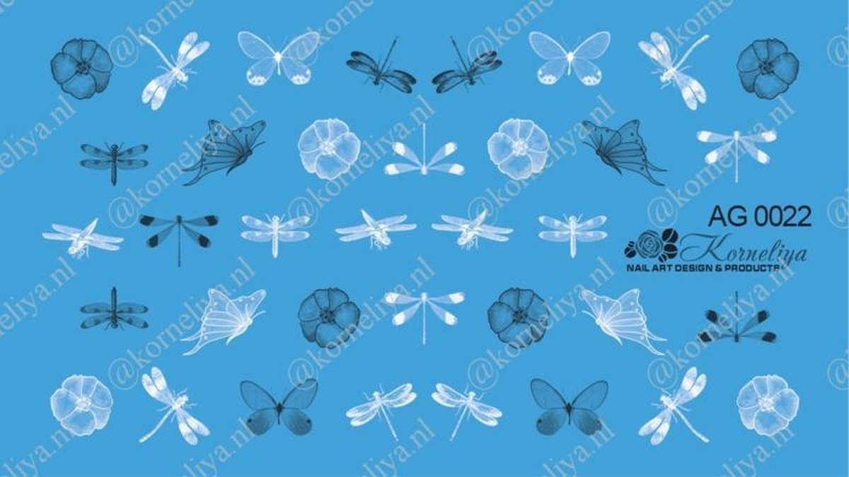 Goedkoopste Korneliya Airbrush Waterdecal AG 0022 combi