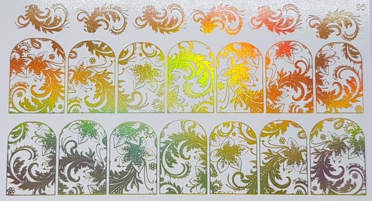 Goedkoopste Korneliya Folie Decal 95 Holografisch Goud