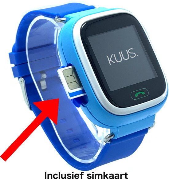 bol.com | KUUS. GPS horloge kind, smartwatch voor kinderen met GPS tracker  - Walkie Talkie...