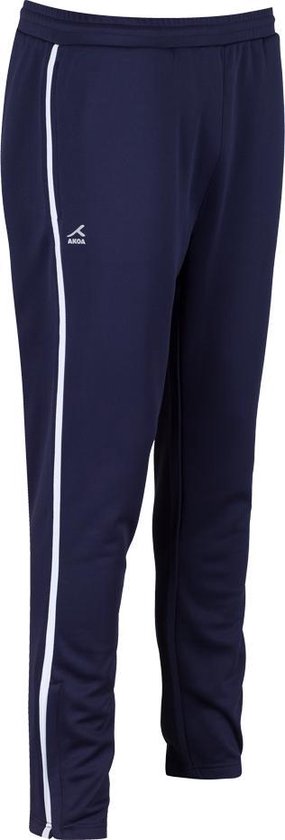 Sport Joggingbroek - XL - Marineblauw met Witte Streep