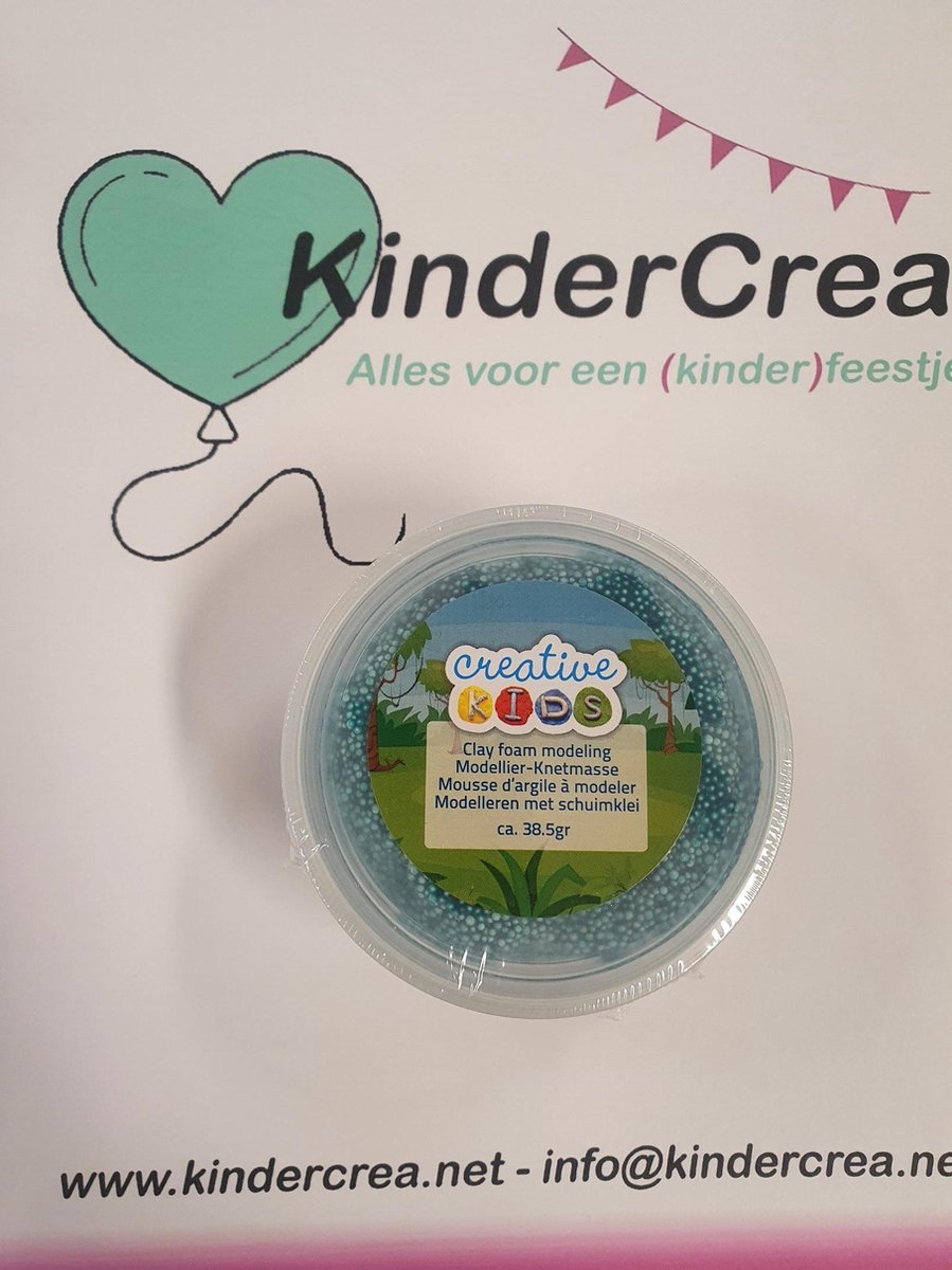 foam klei groen 38 gr , creative kids - kindercrea