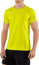 FALKE Active T-Shirt Heren 38929 - Geel 1084 sulfur Heren - M/L