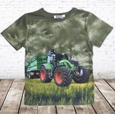 s&C Tractor shirt h49 - 134/140
