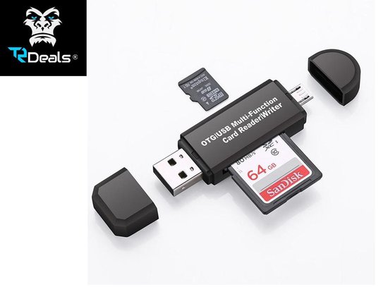 TR Deals - USB multifuntionele kaart lezer Micro SD , SD , 4 in 1 - TR Deals