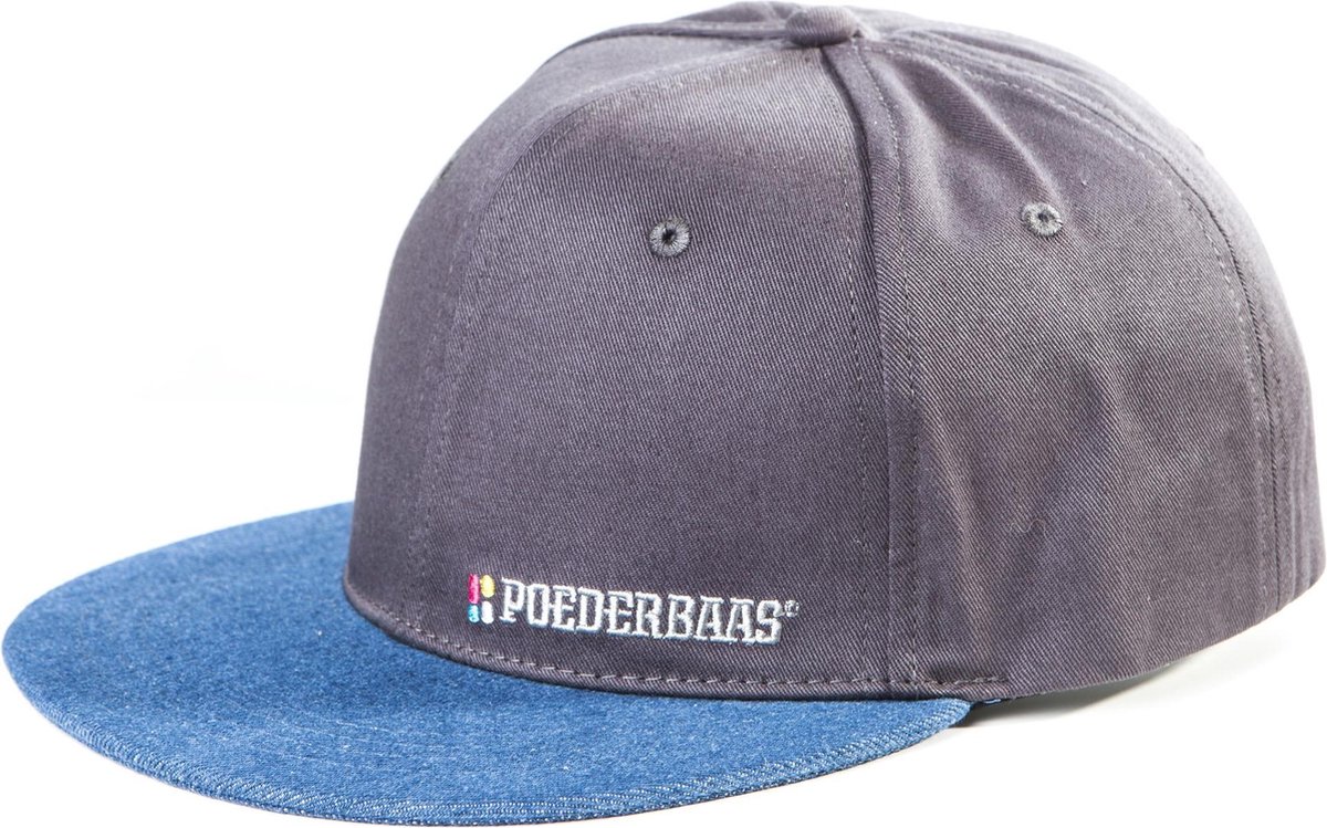 Poederbaas cap Grijs