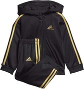 adidas adidas I Shiny 49 Trainingspak - Maat 86  - Unisex - zwart - goud