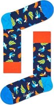 Happy Socks - Banana Bird - Blauw Multi - Unisex - Maat 41-46