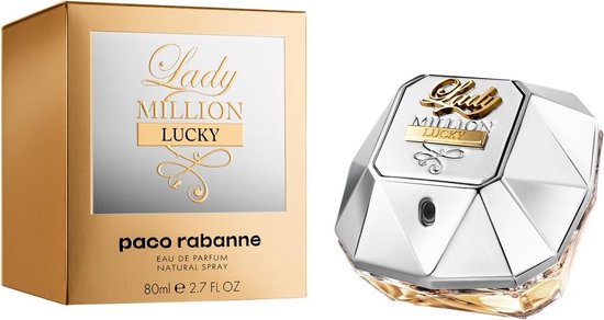 Paco Rabanne Lady Million Lucky 80 ml Eau de Parfum - Damesparfum - Paco Rabanne