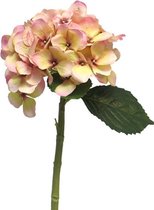SENSE Hydrangea soft pink 48cm - Hortensia Zijdebloem - Boeket bloem