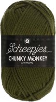 Scheepjes Chunky Monkey- 1027 Moss Green 5x100gr