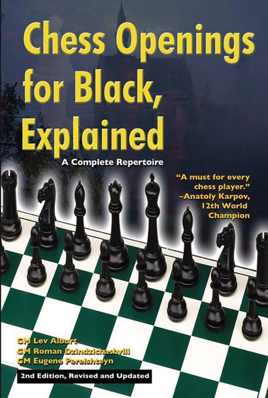 Chess Openings for Black, Explained - cover