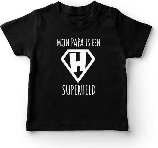 Matching shirts Vader & Zoon | Mijn papa is een superheld | Papa maat L & Zoon maat 80 — afbeelding 5