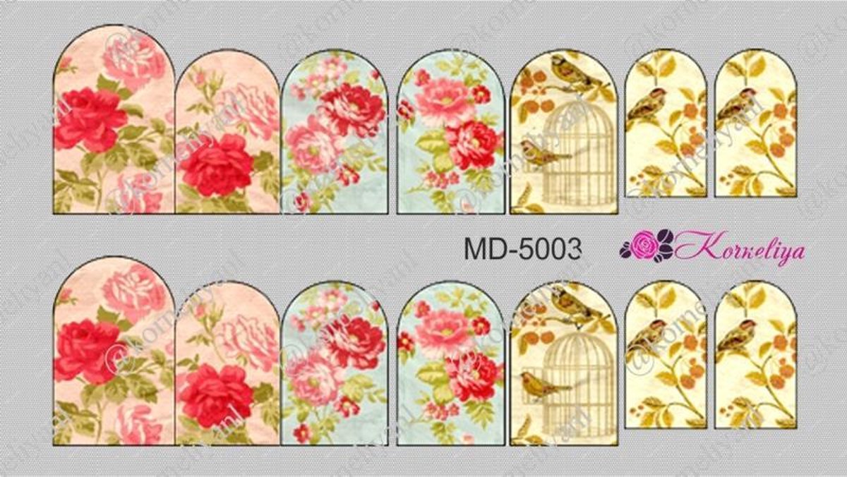 Goedkoopste Korneliya Metal Decal MD 5003