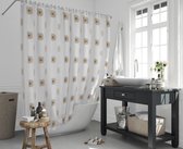 Zethome - Douchegordijn - Badkamer Gordijn - Shower Curtain - Waterdicht - 2x120X200 - 240 cm - Dubbele Stuk - Sneldrogend en Anti Schimmel -Wasbaar en Duurzaam - 6969