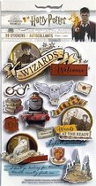 Paperhouse - Harry Potter 3D Stickers - Watercolors - 15stuks