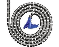 HellermannTyton 161-64303 161-64303 Kabelslang 21 mm (max) Zilver 25 m
