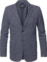 Petrol Industries - Heren Zomerse blazer - Donker blauw - Maat M