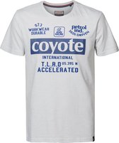 Petrol Industries - Heren Coyote t-shirt - Wit - Maat M