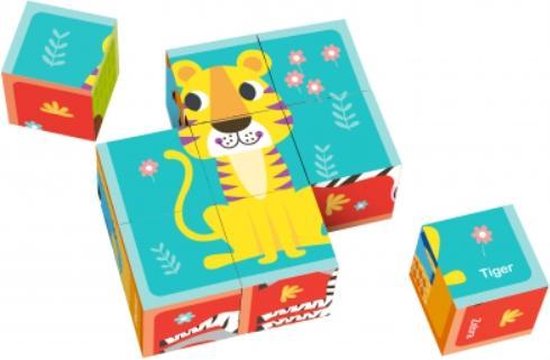 3D Puzzel Kubus Puzzeldier 2 Jaar Baby Kind Peuter – Tooky Toy